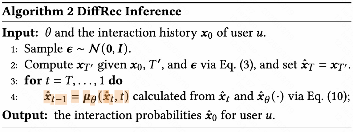 Diffusion Model for Sequential Recommendation - Zhuo / Personal Homepage