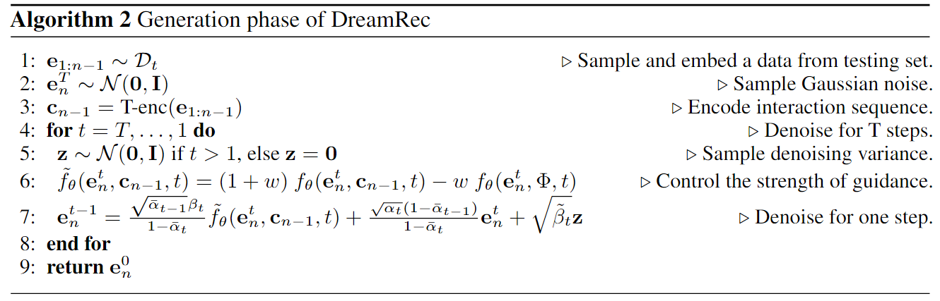 Diffusion Model for Sequential Recommendation - Zhuo / Personal Homepage